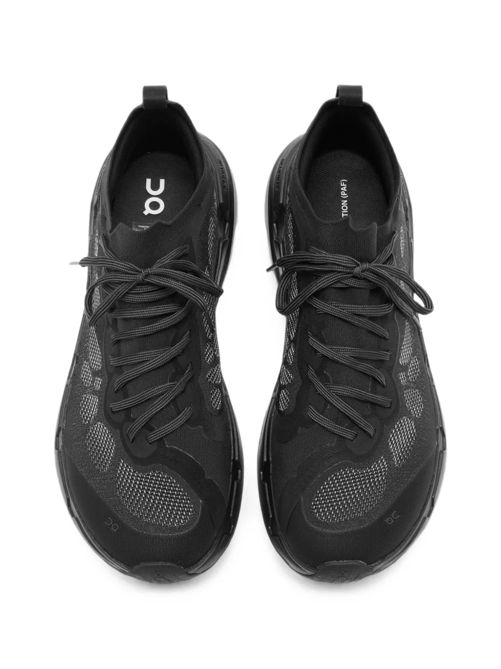 On x Post Archive Facti Cloudsoma lace-up sneakers Zwart