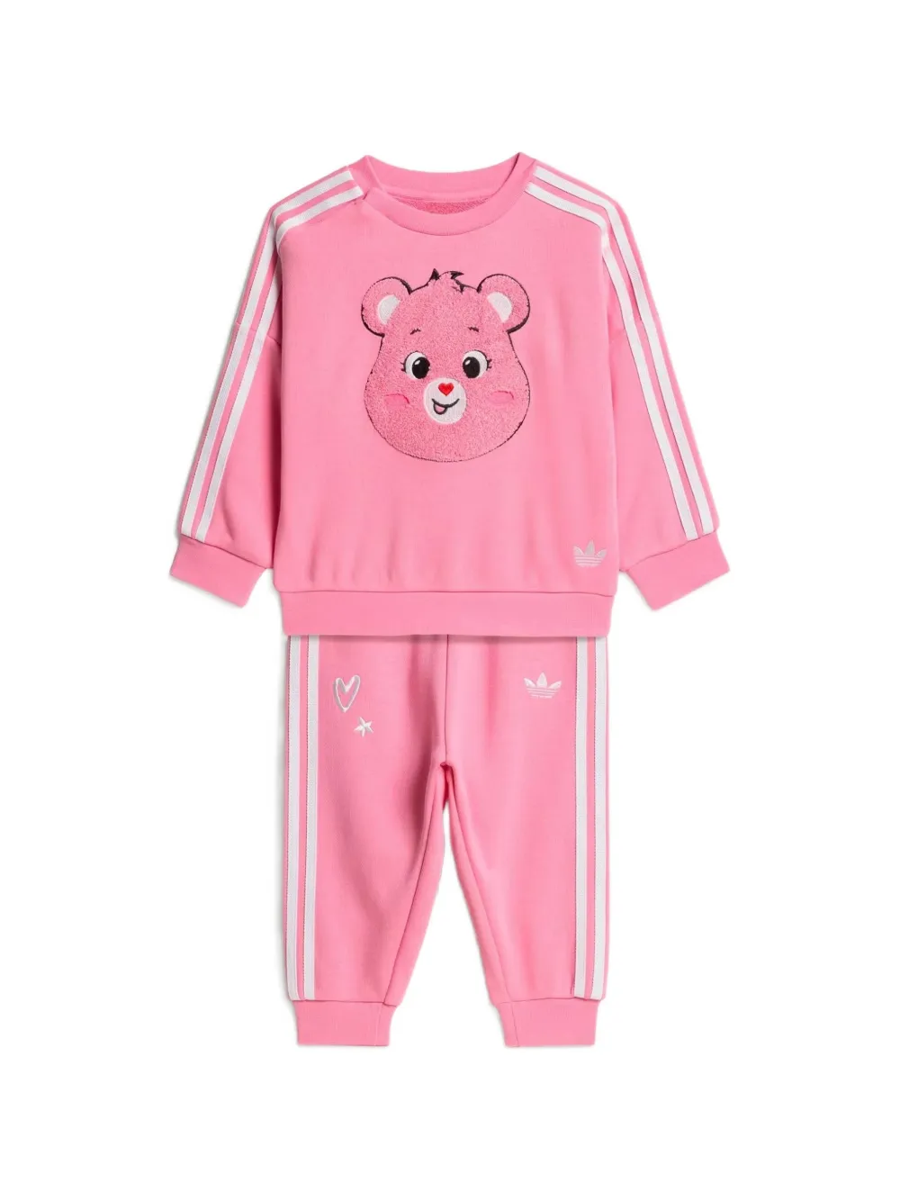adidas Kids x Care Bears graphic-print tracksuit - Rosa
