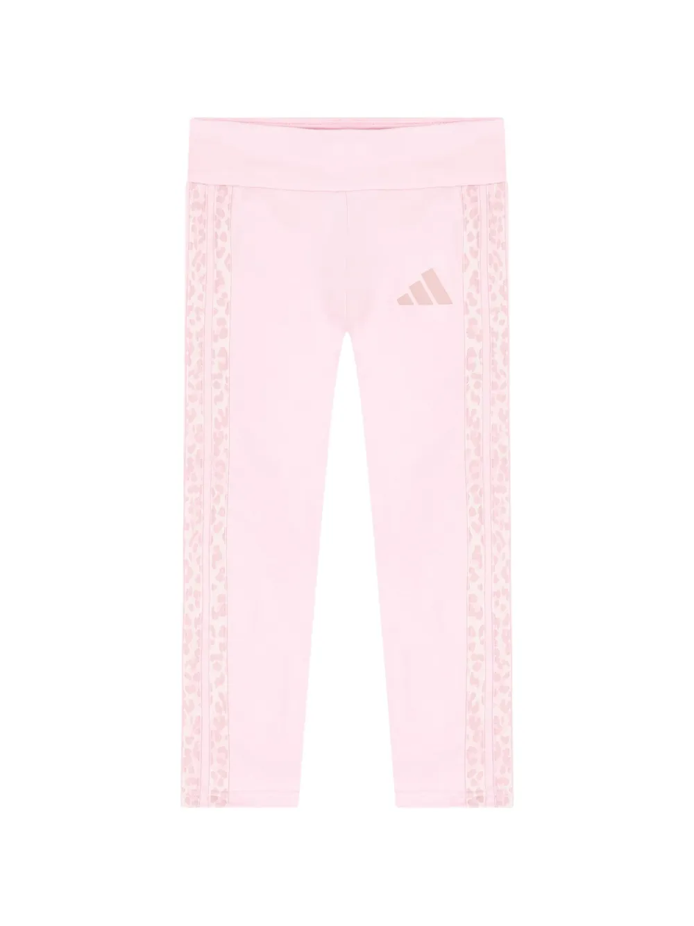 adidas Kids leopard-print track tracksuit Roze
