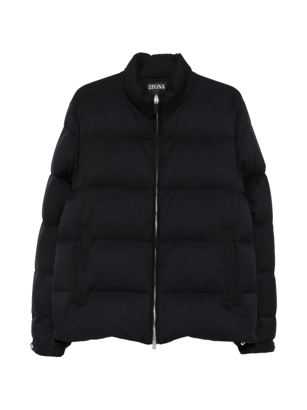Zegna quilted padded jacket - Nero