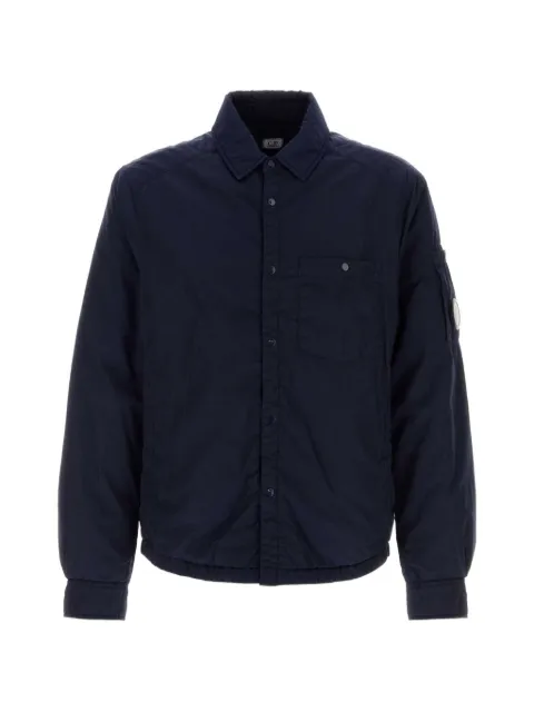 C.P. Company Chrome-R lens padded button overshirt