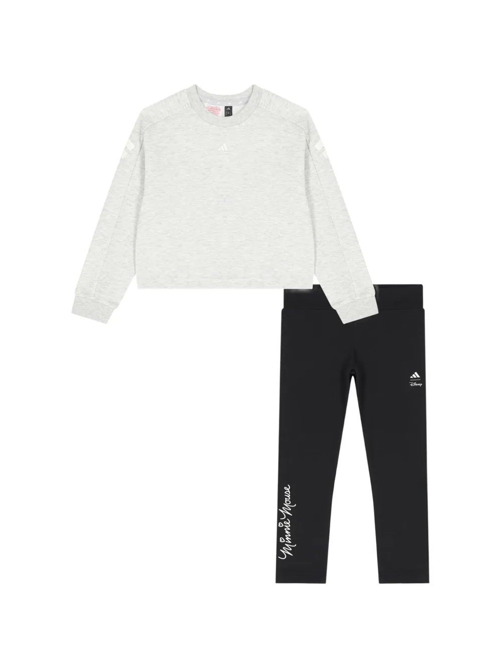 adidas Kids x Disney Minnie Mouse two-piece set - Grigio