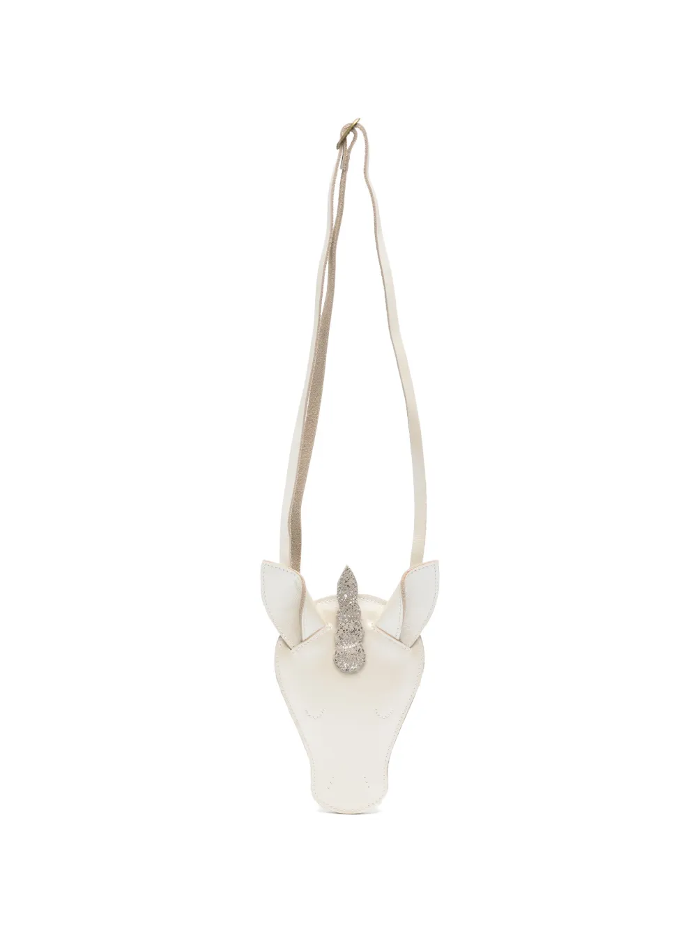 Donsje Blinc unicorn leather shoulder bag - Bianco
