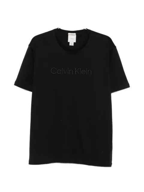 Calvin Klein logo-embroidered T-shirt