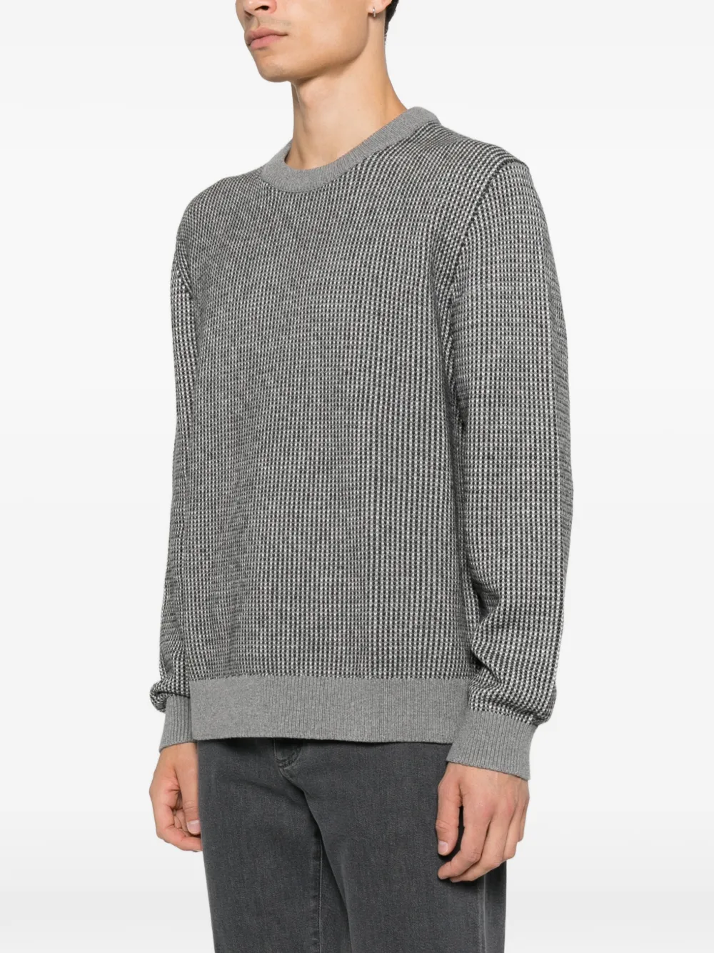 Calvin Klein Trui met ronde hals Grijs