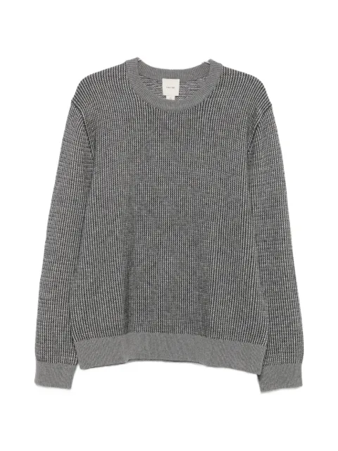 Calvin Klein waffle-knit crew-neck sweater