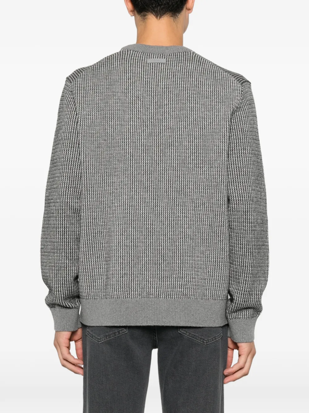 Calvin Klein Trui met ronde hals Grijs