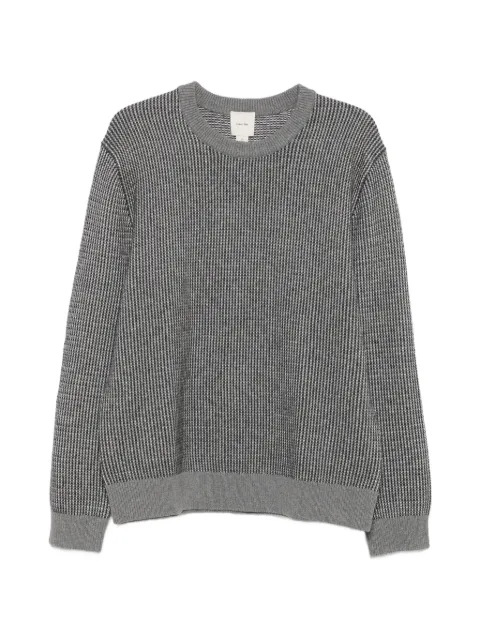Calvin Klein waffle-knit crew-neck sweater