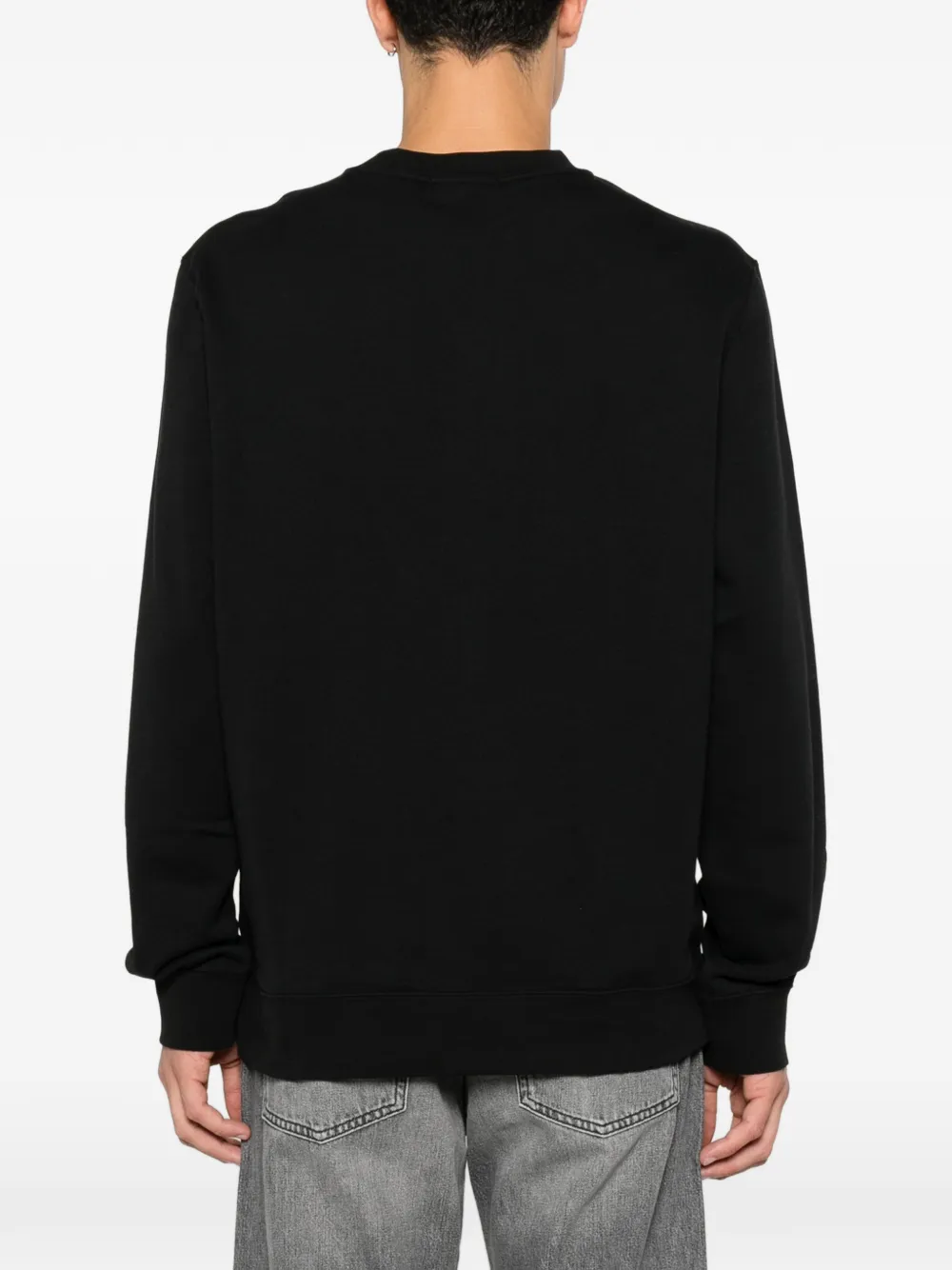 Calvin Klein Trui met logopatch Zwart