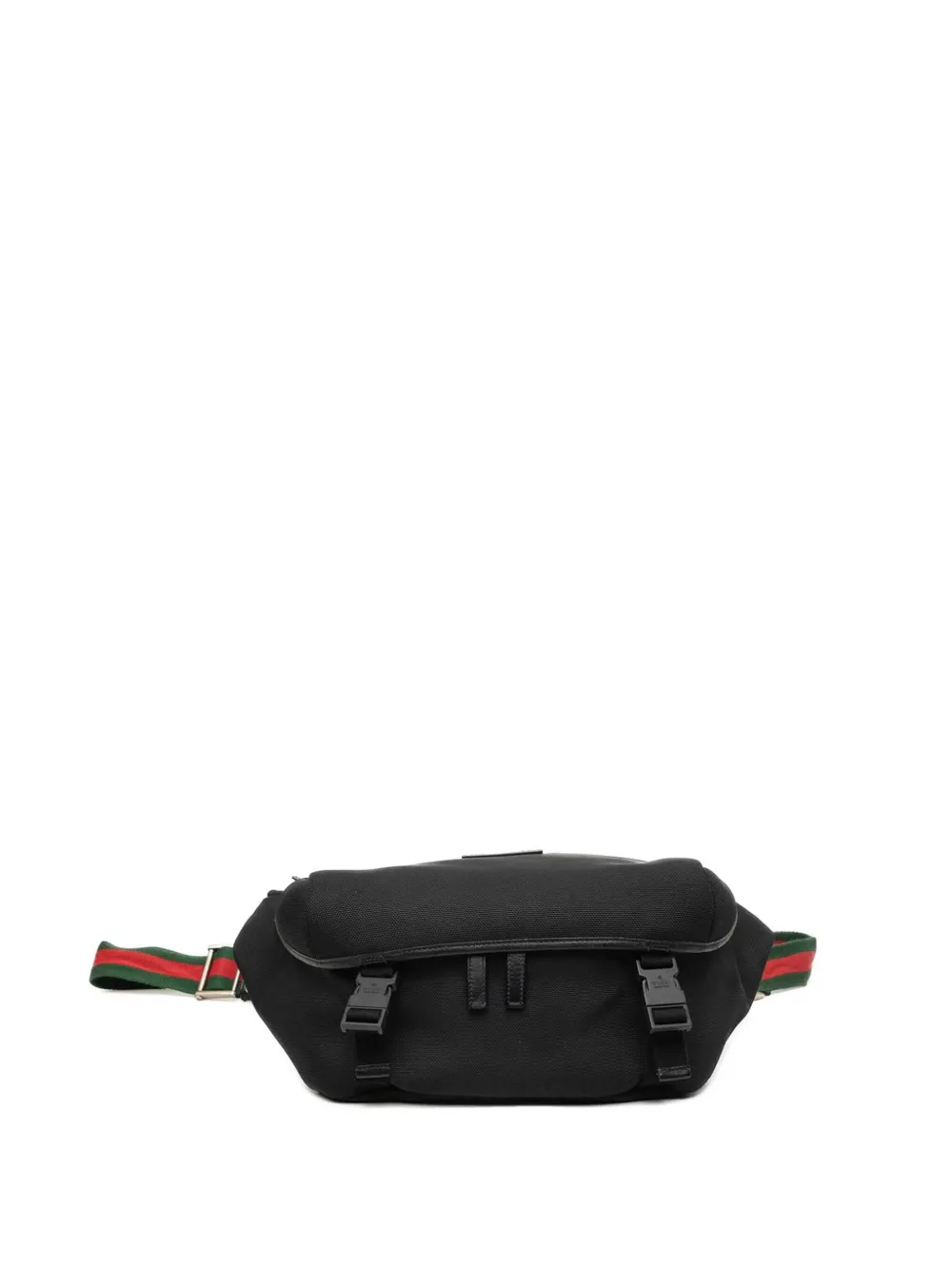 Gucci Pre-Owned 2000-2015 Canvas Techno Web belt bag - Nero