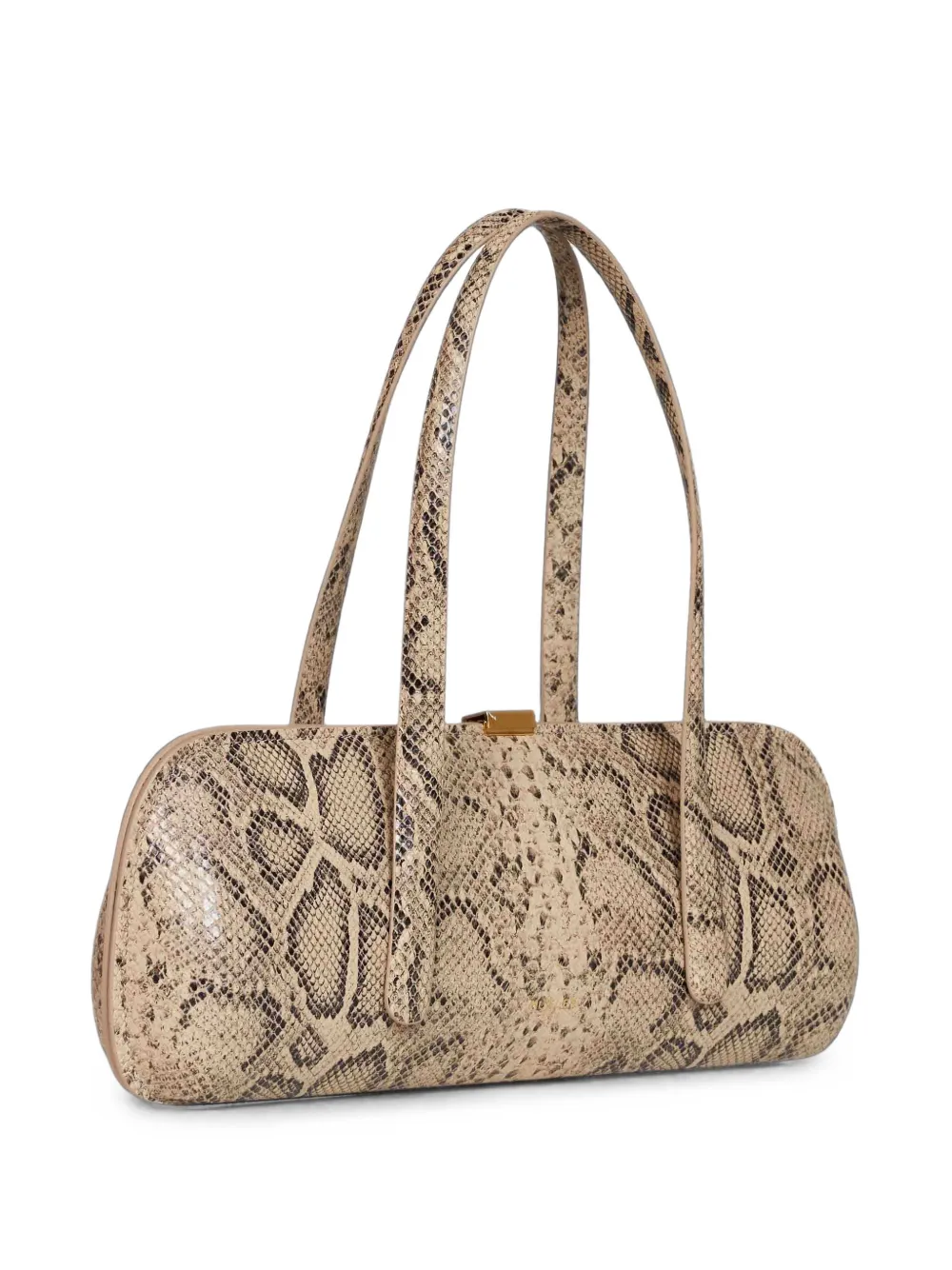 Mugler snake Aurora bag - Toni neutri