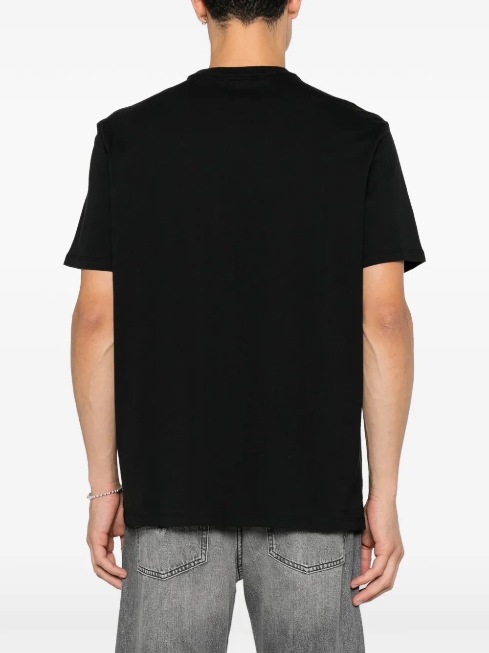 Calvin Klein T-shirt met logoprint Zwart