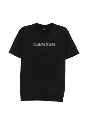 Balenciaga logo-print Cotton T-shirt | Black | FARFETCH