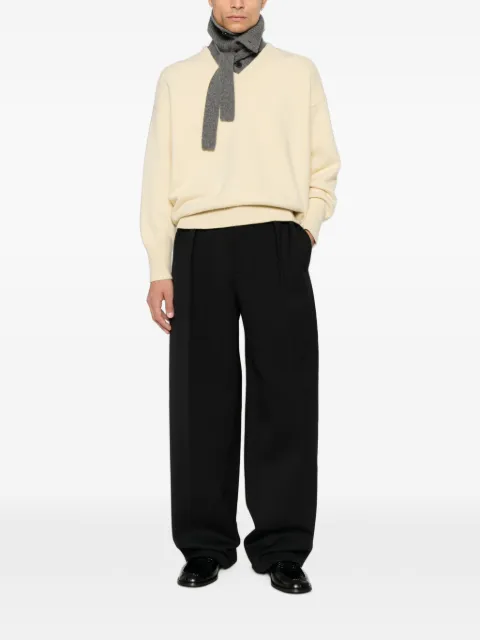Jacquemus pleated wide-leg trousers