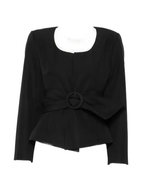 Jacquemus belted peplum jacket