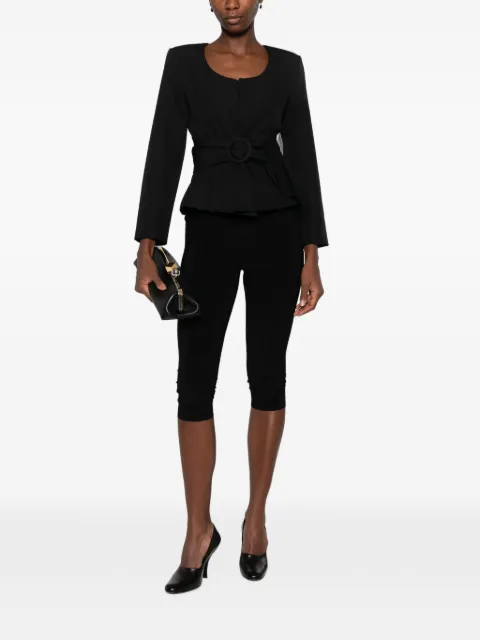 Jacquemus belted peplum jacket