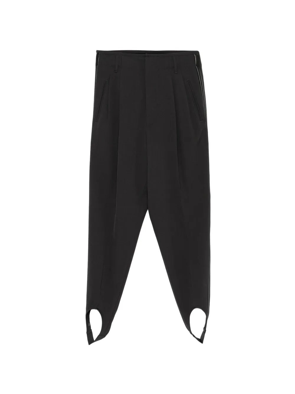 DARKPARK Marta pleated stirrup trousers