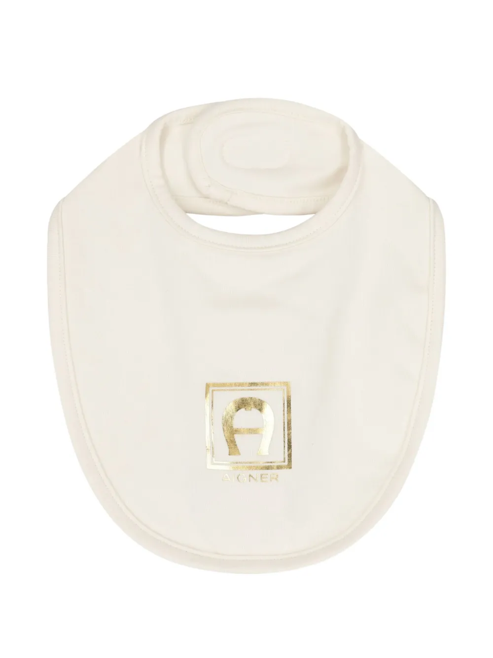 Aigner Kids Driedelig romperset met logoprint Beige