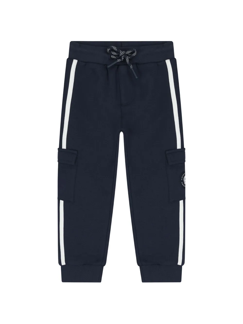 Aigner Kids side-stripe pants - Bleu Aigner Kids side-stripe pants - Bleu