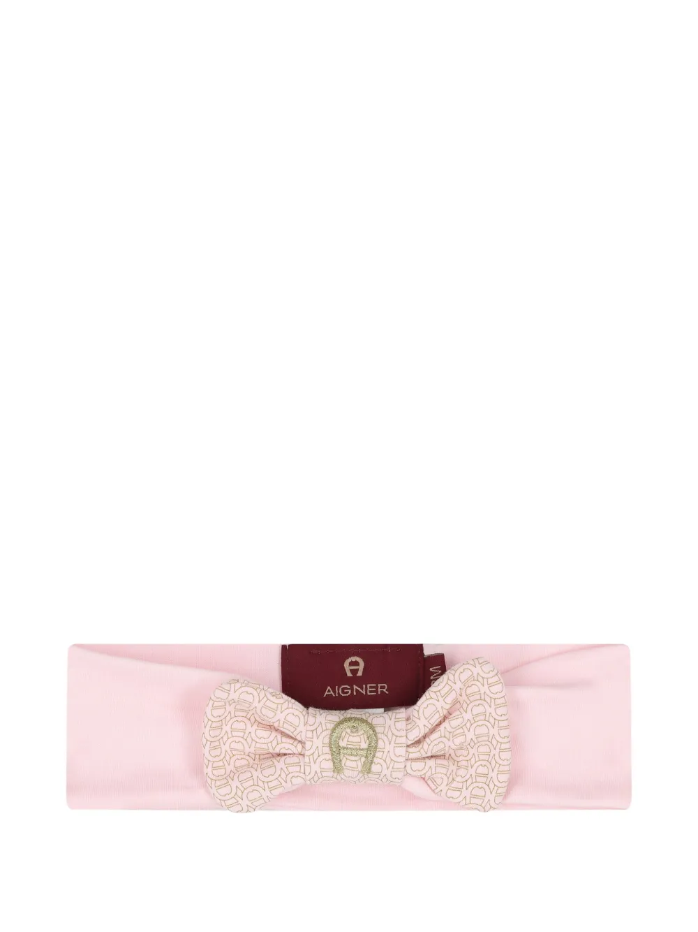 Aigner Kids Romper met monogramprint Roze
