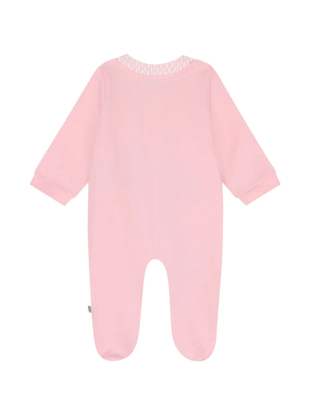 Aigner Kids Romper met logoprint en teddy-patroon Roze