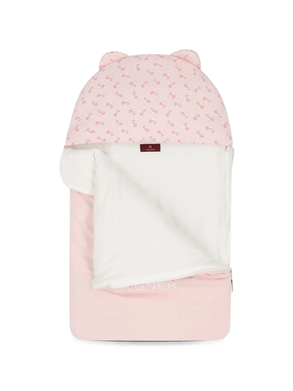 Aigner Kids Slaapzak met teddybeerprint Roze