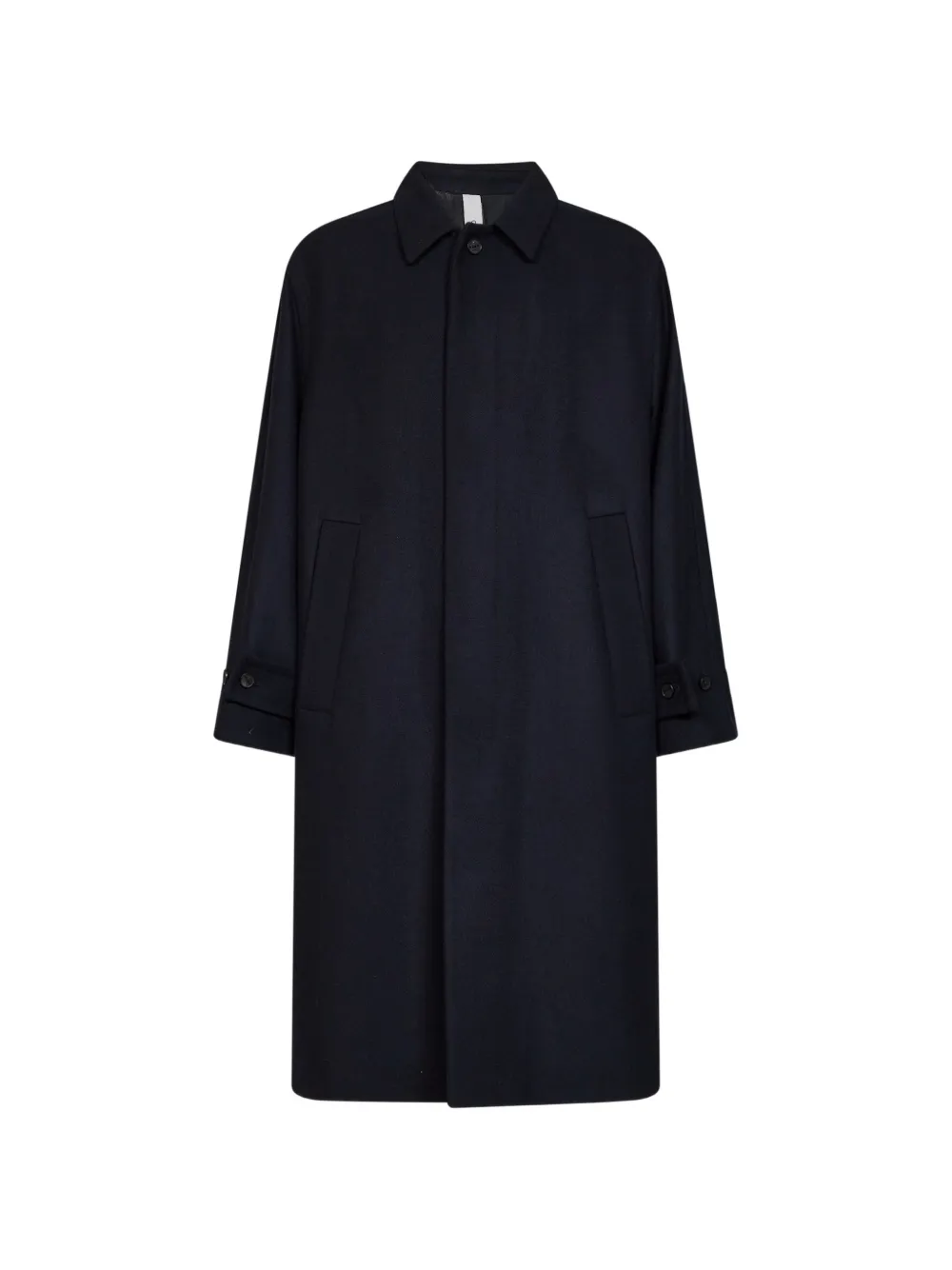 Hevo Baia del Monaco single-breasted coat - Blu