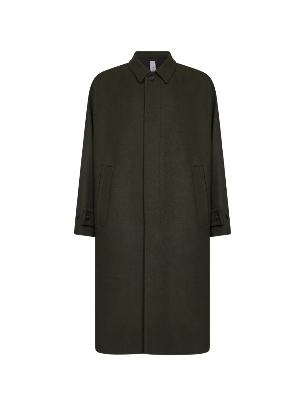 Hevo Baia del Monaco single-breasted coat - Verde