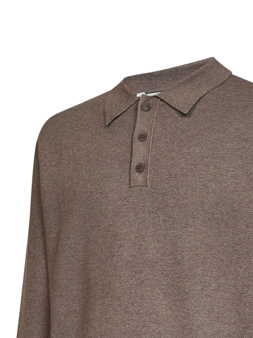 Hevo Mar Grande long-sleeve polo shirt Bruin