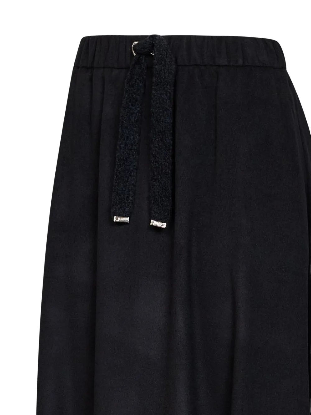 Herno Resort maxi-rok met trekkoord Zwart
