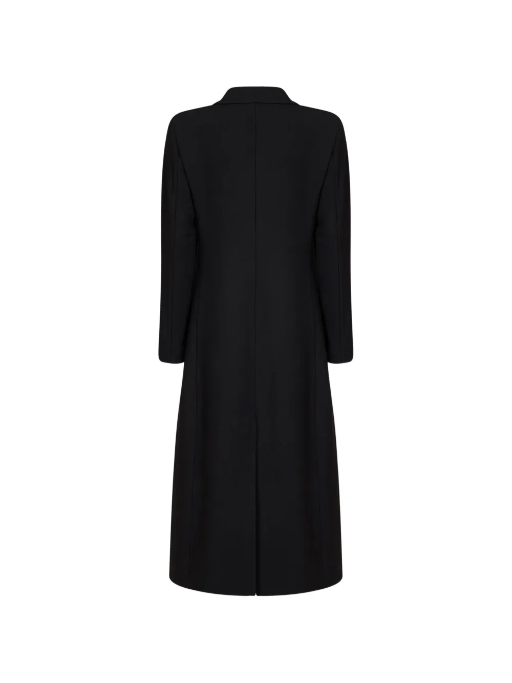 Jil Sander Jas met enkele rij knopen en revers Zwart
