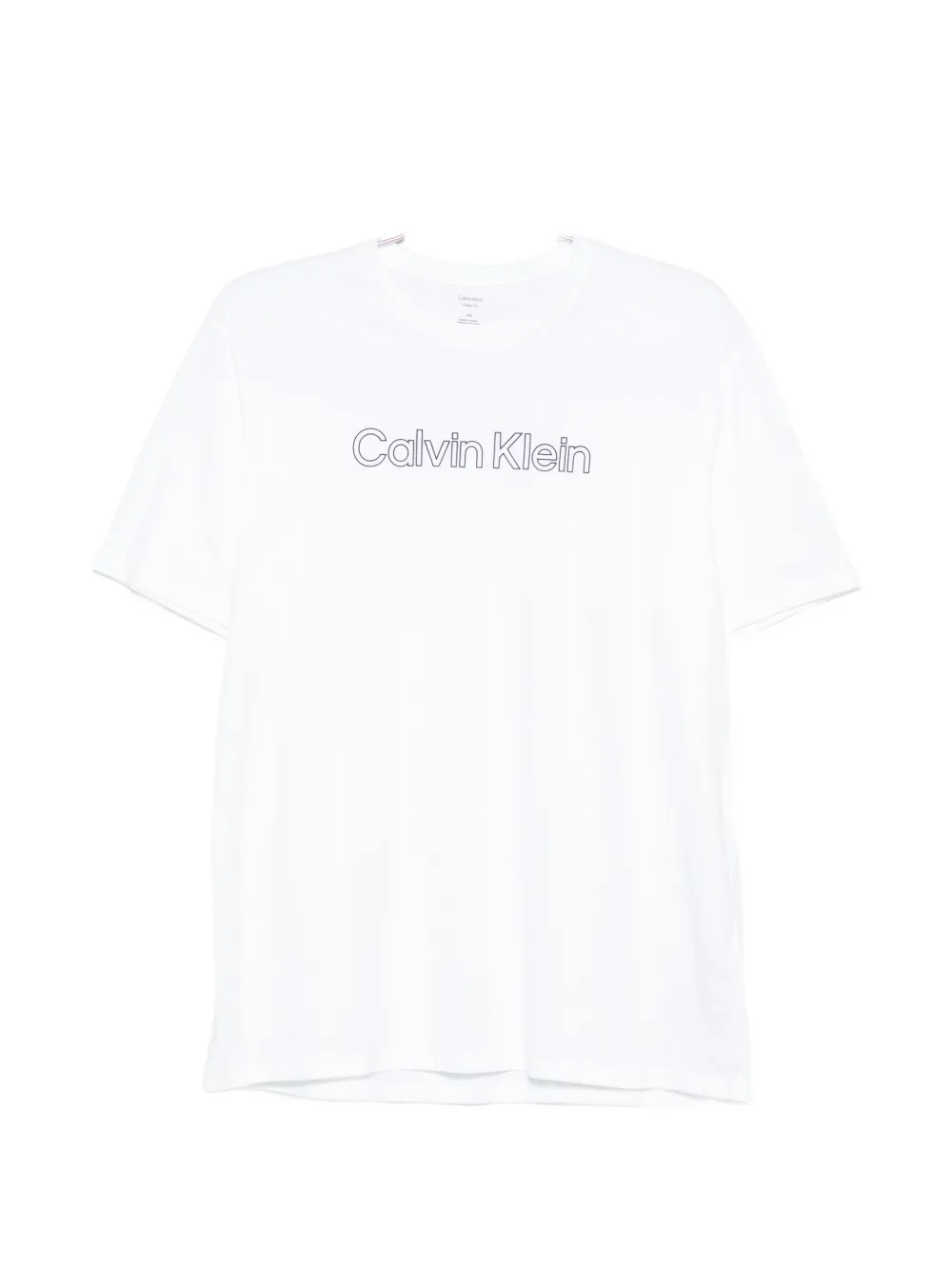Calvin Klein logo-print T-shirt - Bianco