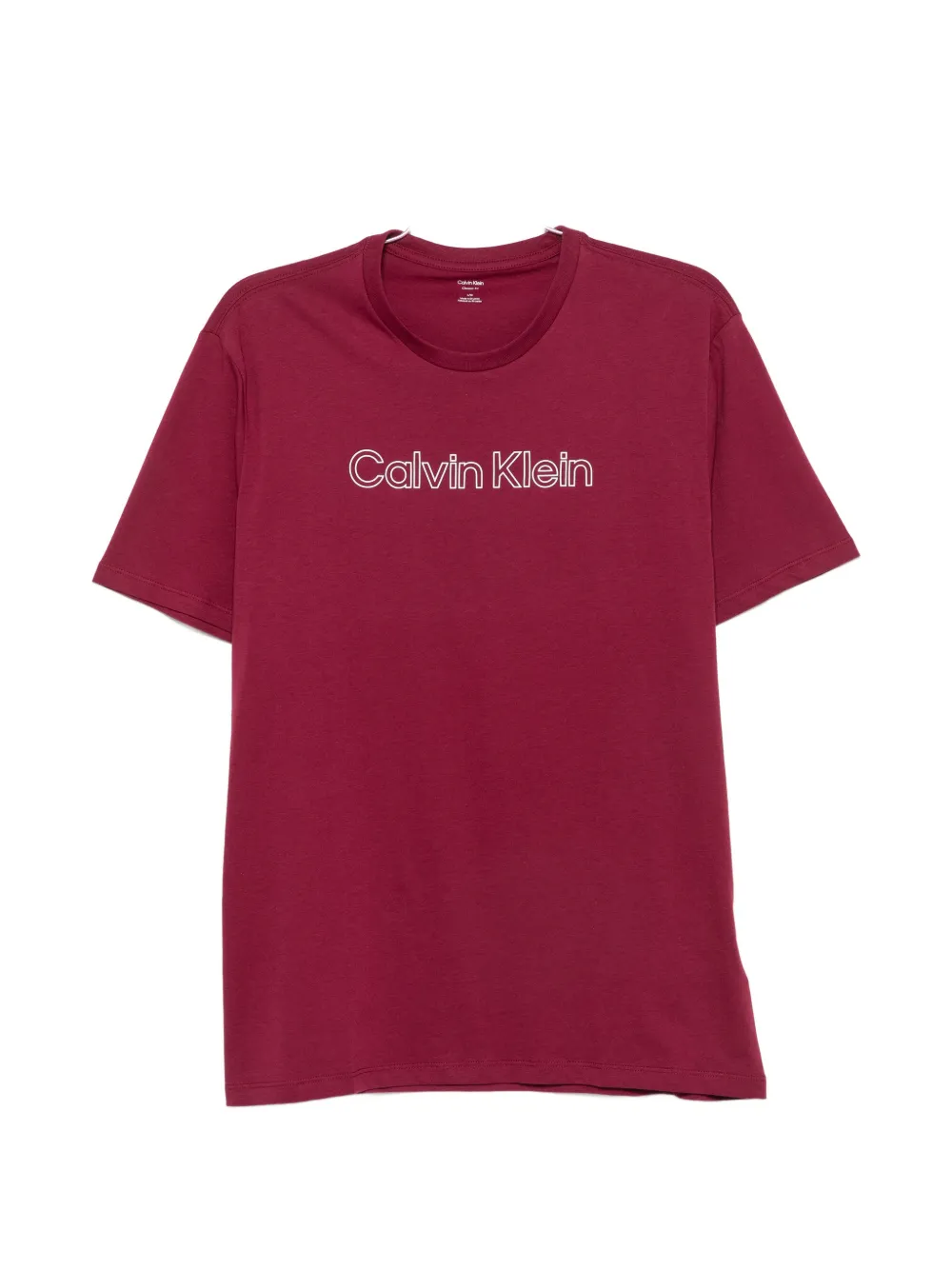 Calvin Klein logo-print T-shirt - Rosso
