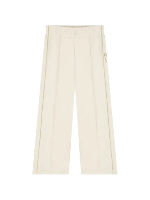 Aigner Kids logo-print wide-leg track pants