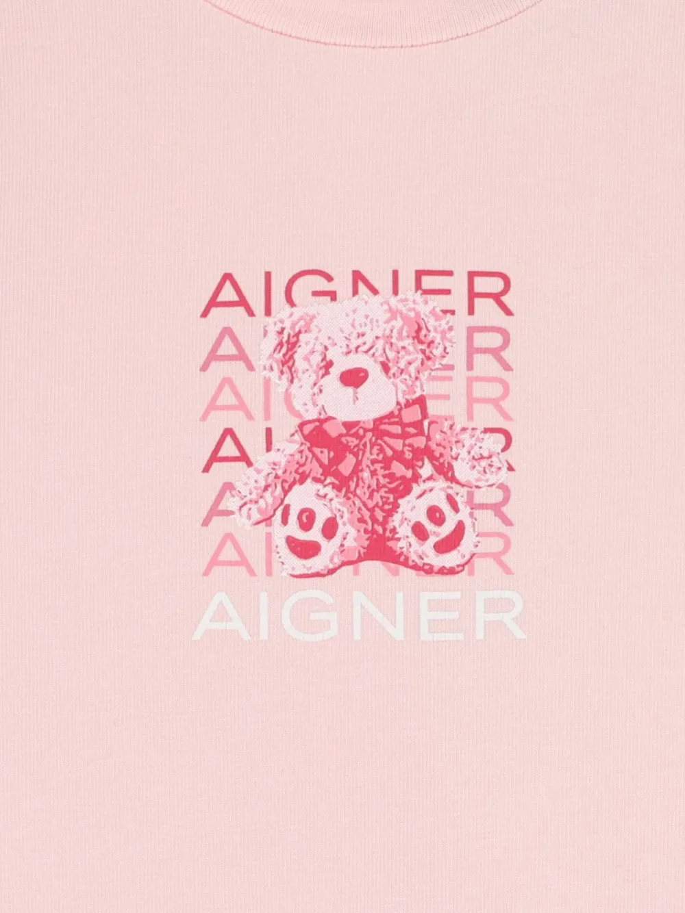 Aigner Kids Romper met print Roze