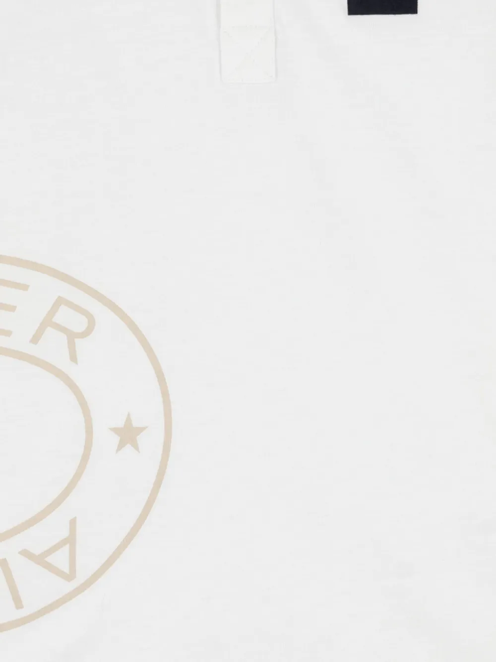 Aigner Kids Poloshirt met logoprint Wit