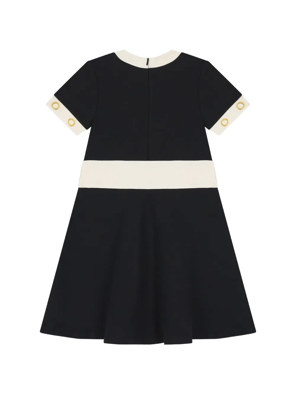 Aigner Kids Jurk verfraaid met ringlets Zwart