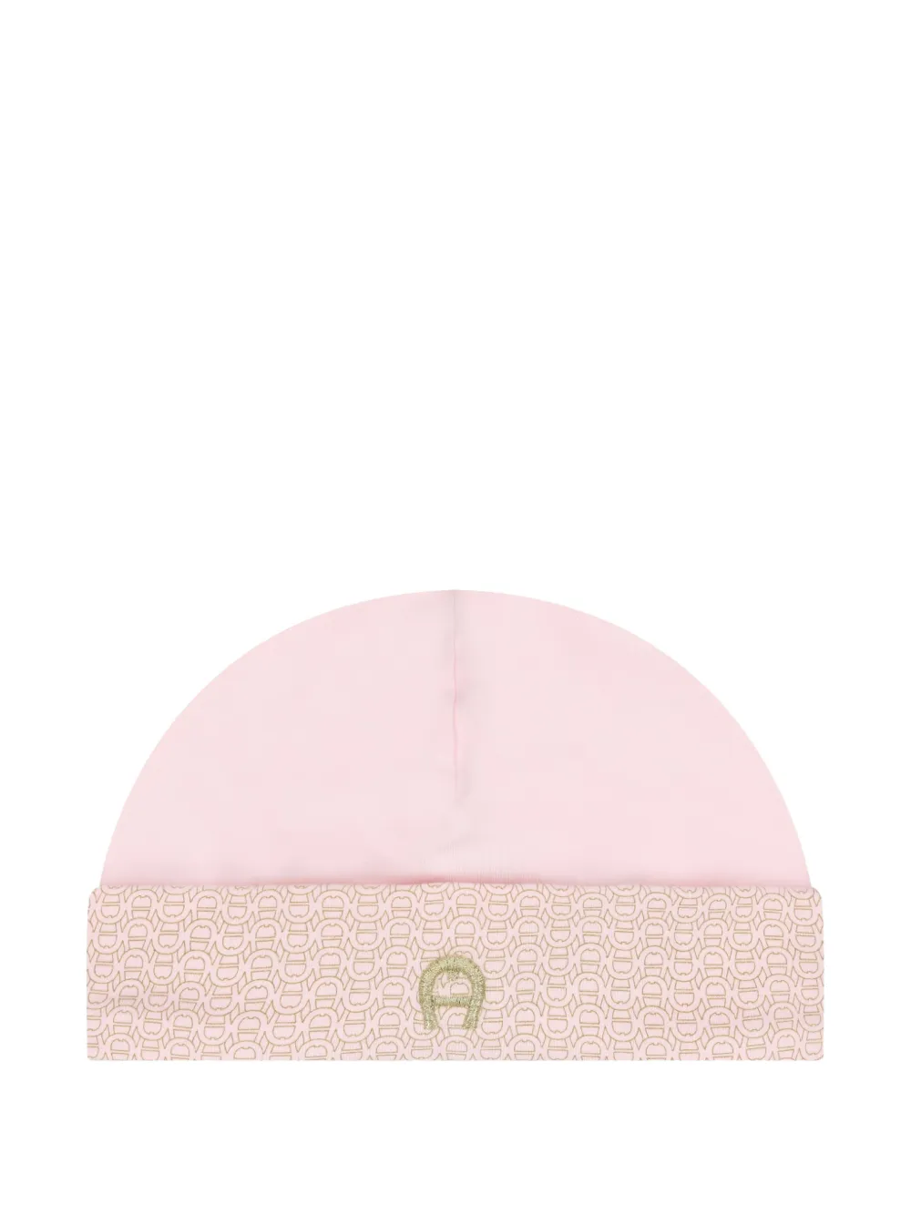 Aigner Kids Romperset met geborduurd logo en patroon Roze