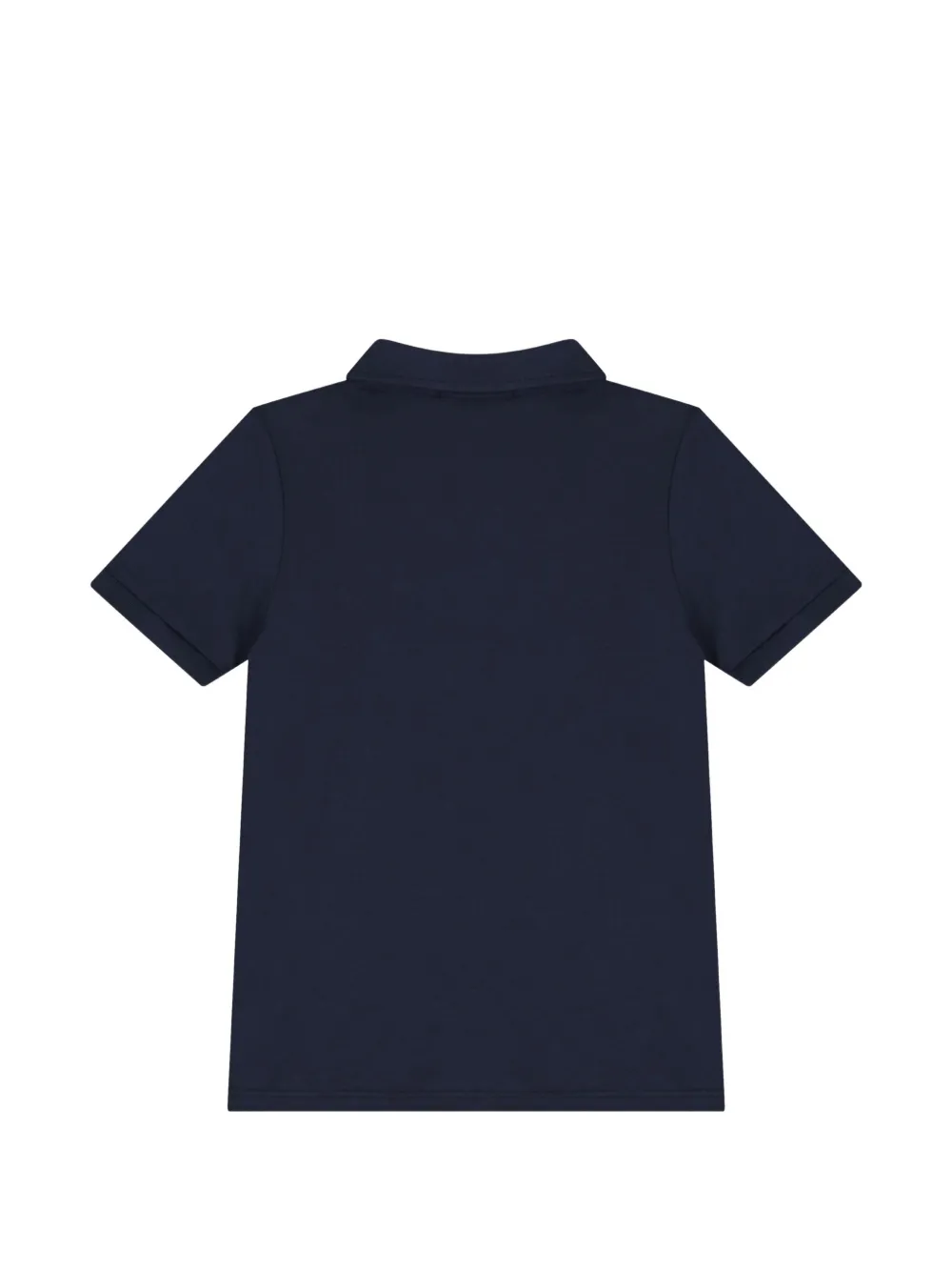 Aigner Kids Poloshirt met logoprint Blauw