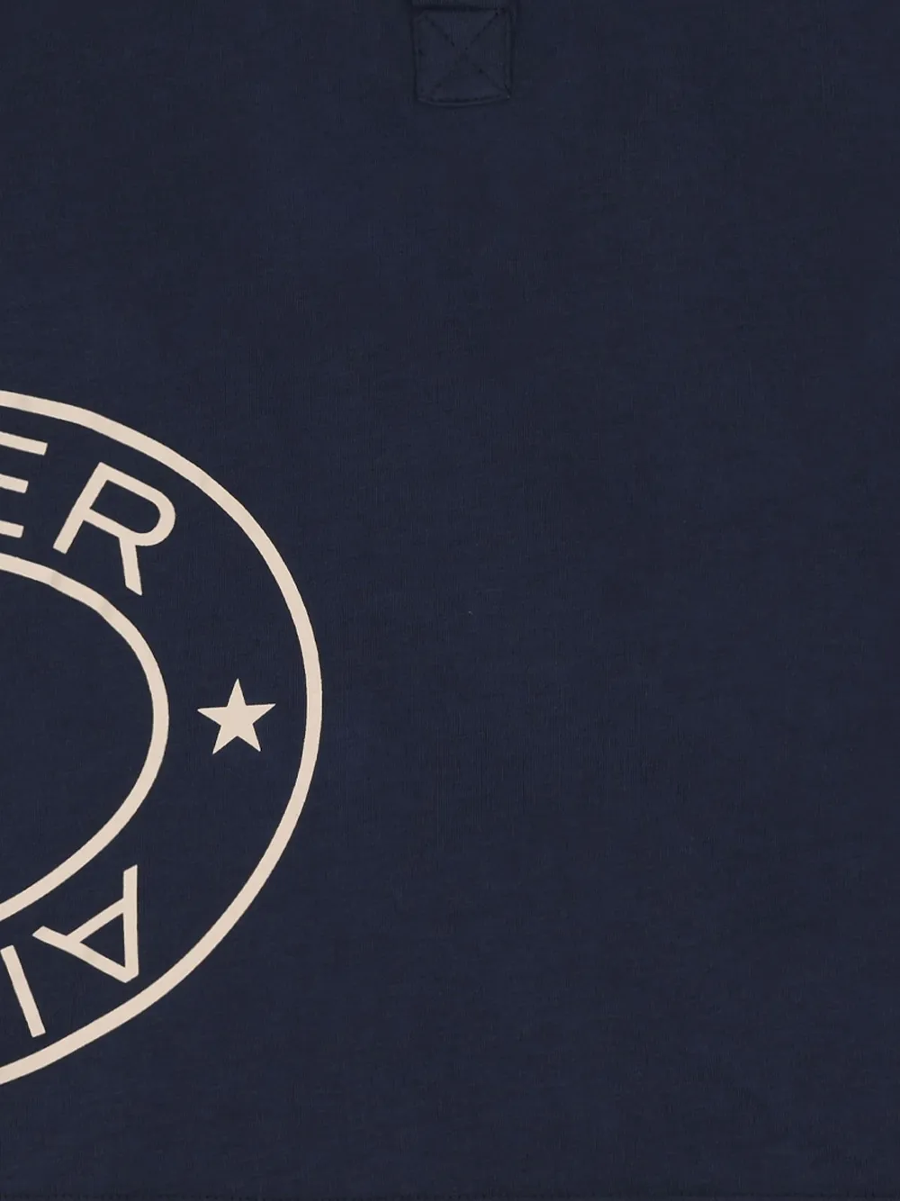 Aigner Kids Poloshirt met logoprint Blauw