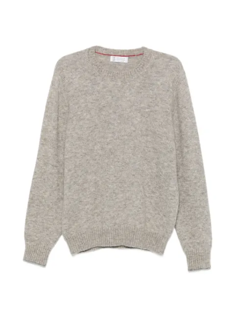 Brunello Cucinelli crew-neck ribbed-trim sweater