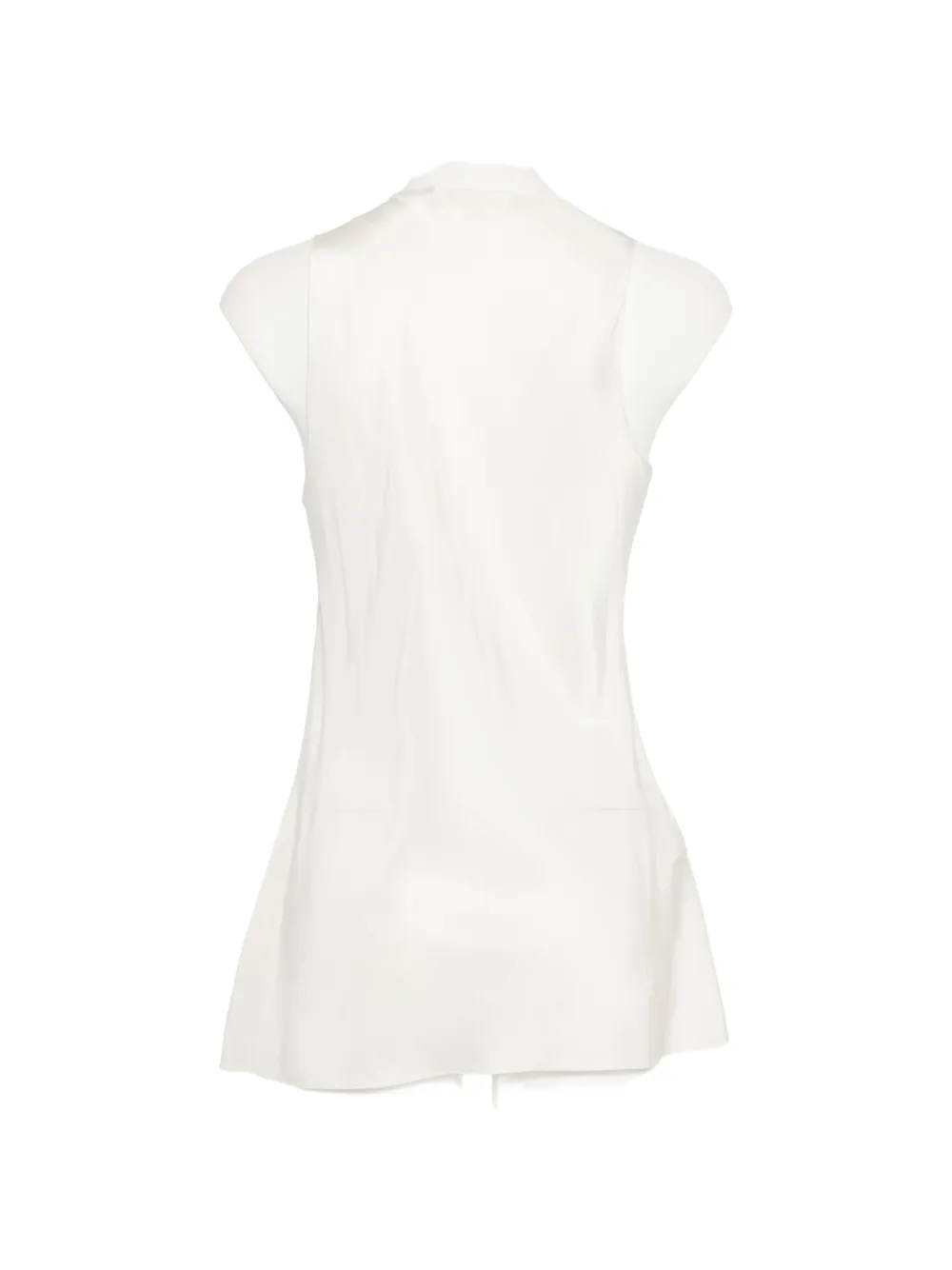 Barena Mouwloze top Beige