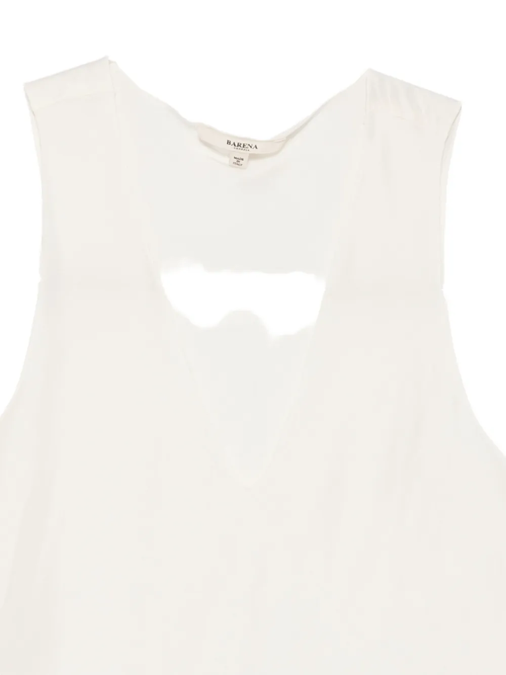 Barena Mouwloze top Beige
