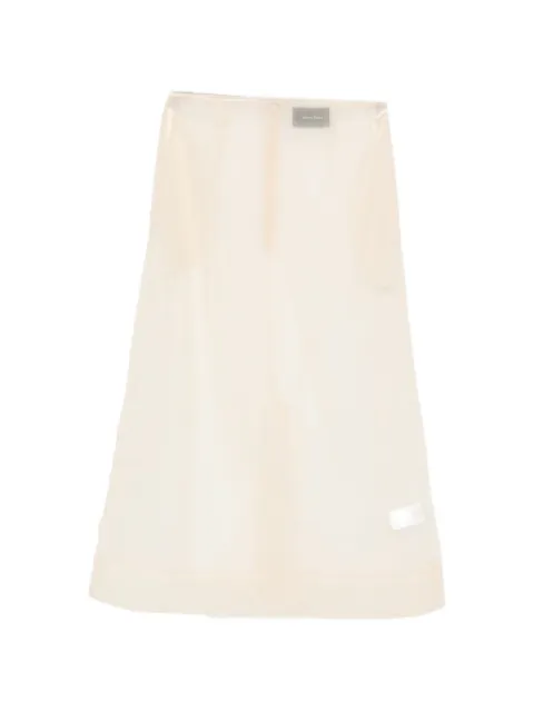Simone Rocha sheer-mesh midi skirt