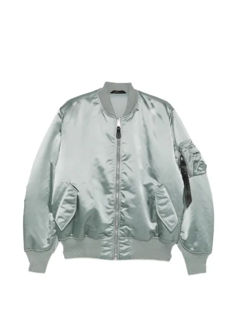 Alpha Industries satin-finish bomber jacket