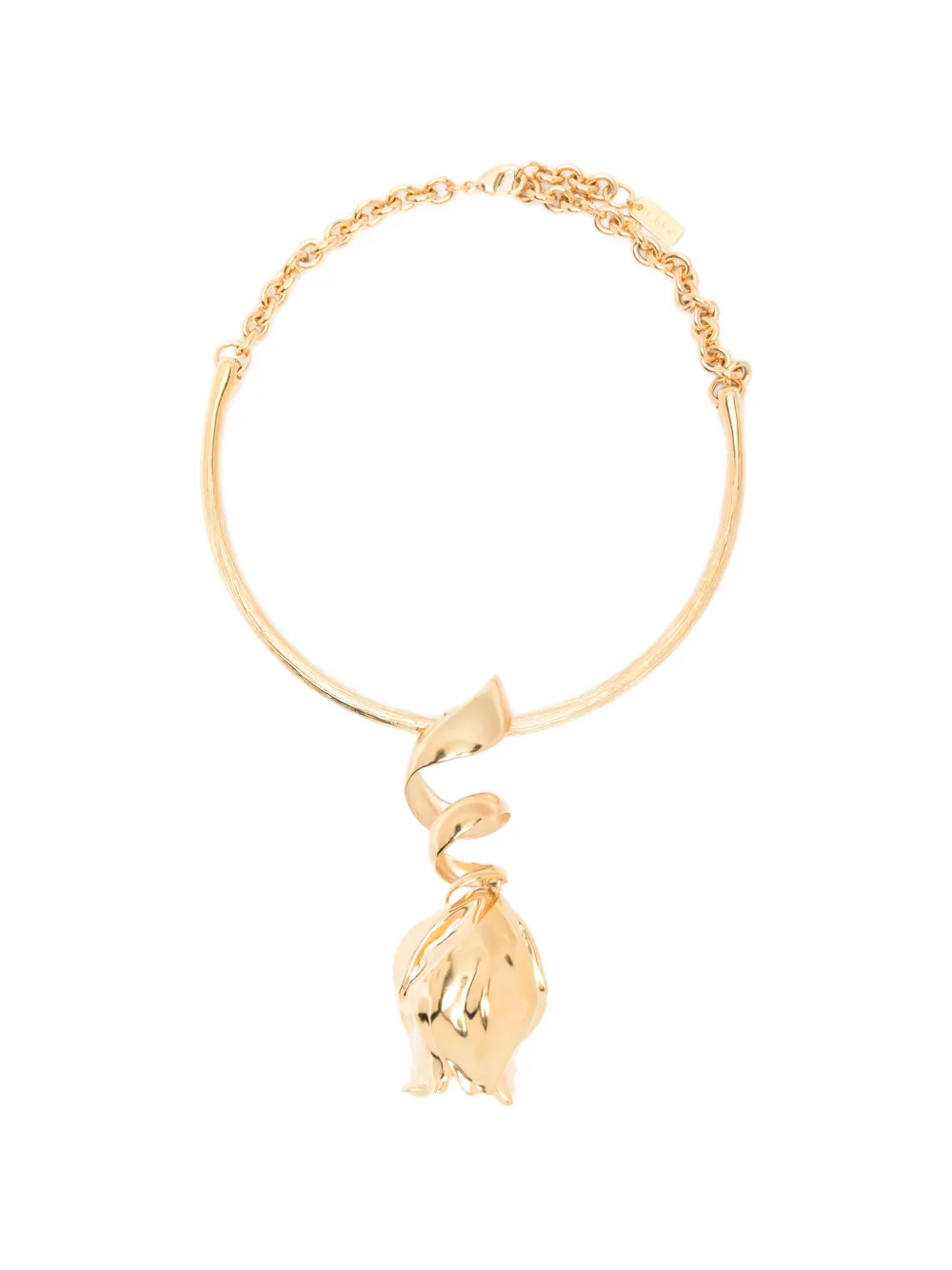 Chloé floral-pendant choker necklace