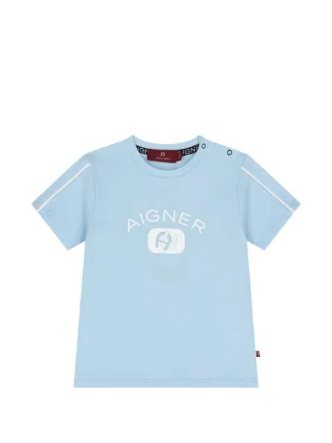 Aigner Kids ロゴ Tシャツ