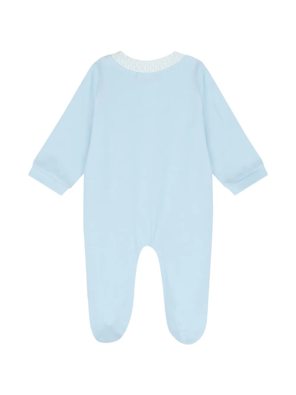 Aigner Kids Romper met beerprint Blauw