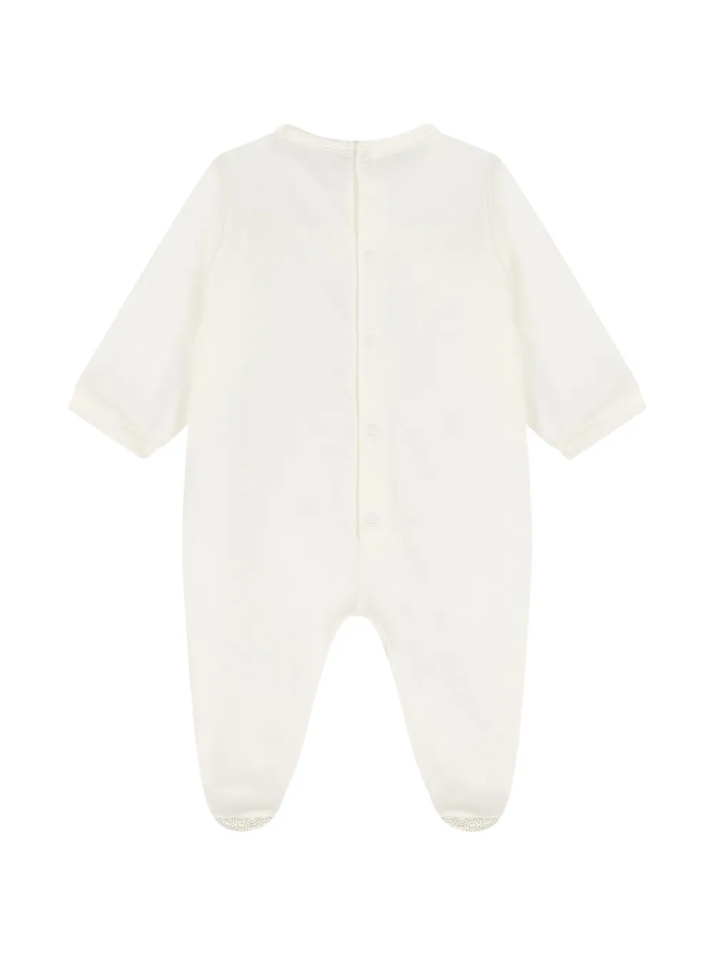 Aigner Kids monogram-print 3-piece babygrow set Wit