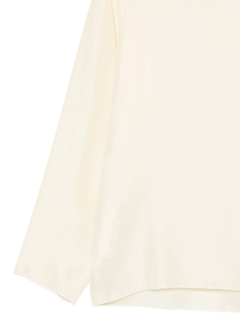 Barena Livietta blouse met V-hals en lange mouwen Beige